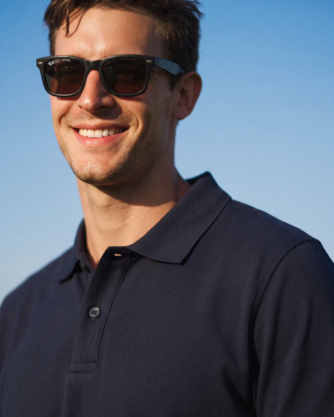 Poloshirt aus Bio-Baumwoll-Piqué