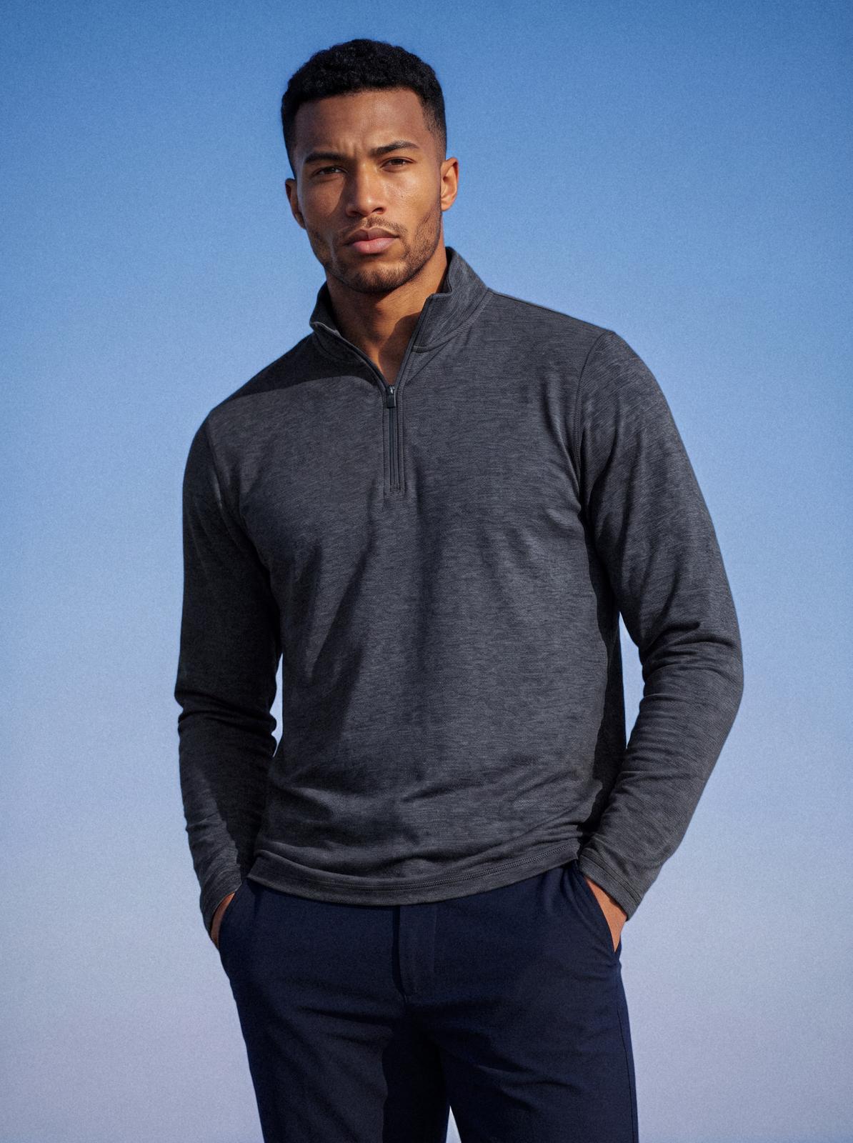 Sudadera con media cremallera FlowBlend™ Active
