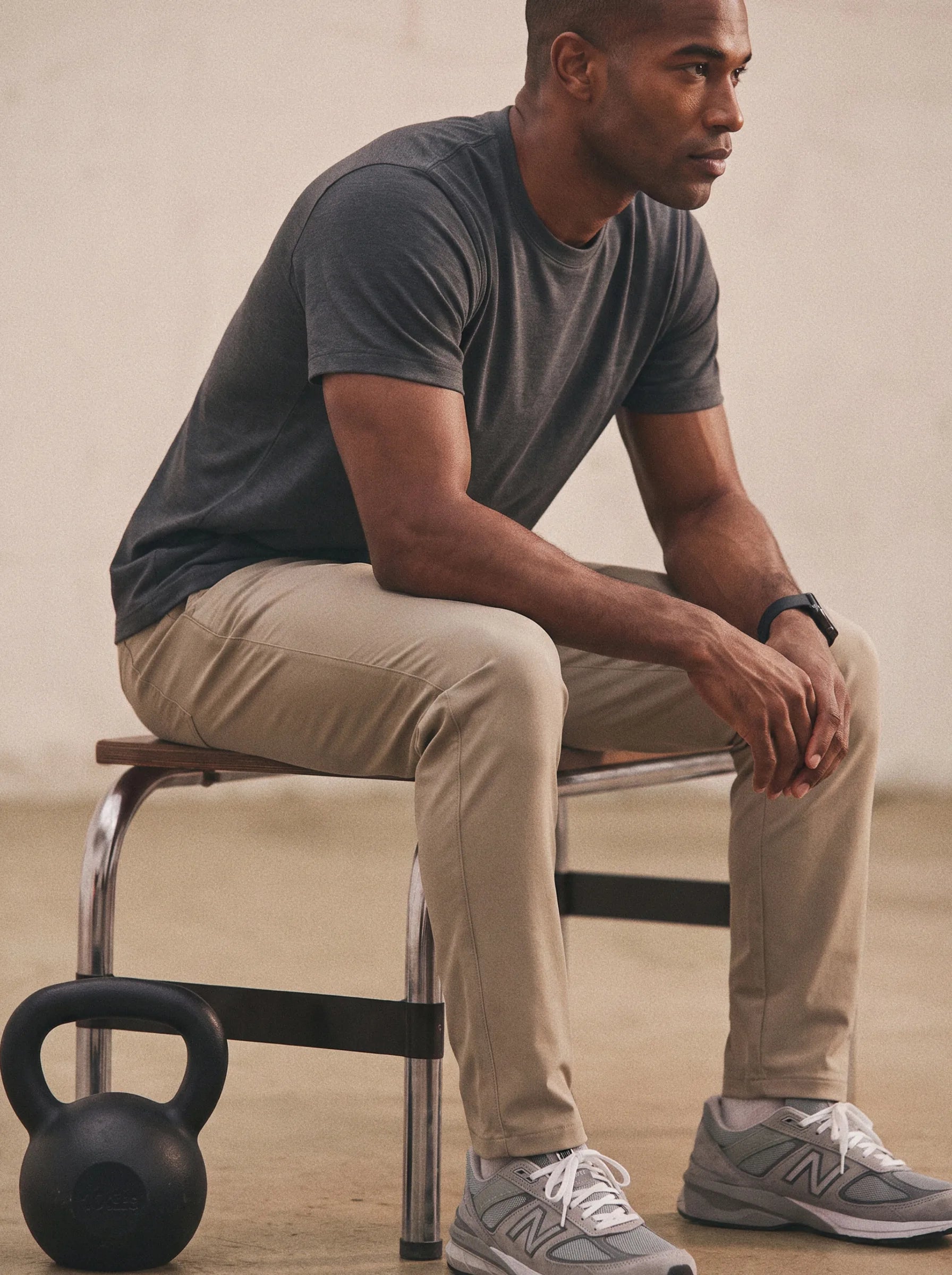 Pantaloni chino Bonflex™ Super Stretch – Athletic Slim