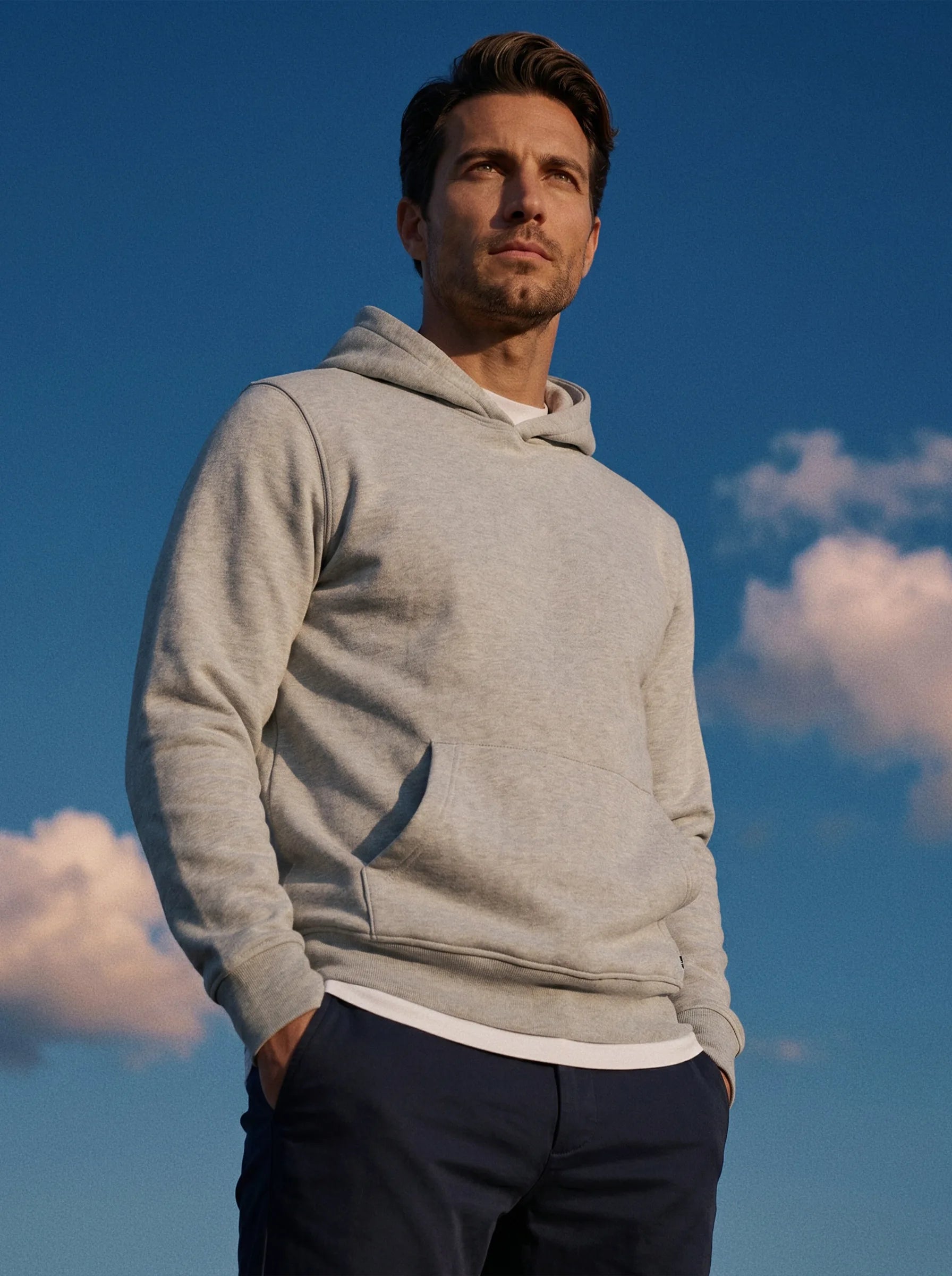 Kapuzenpullover aus Bio-Baumwolle