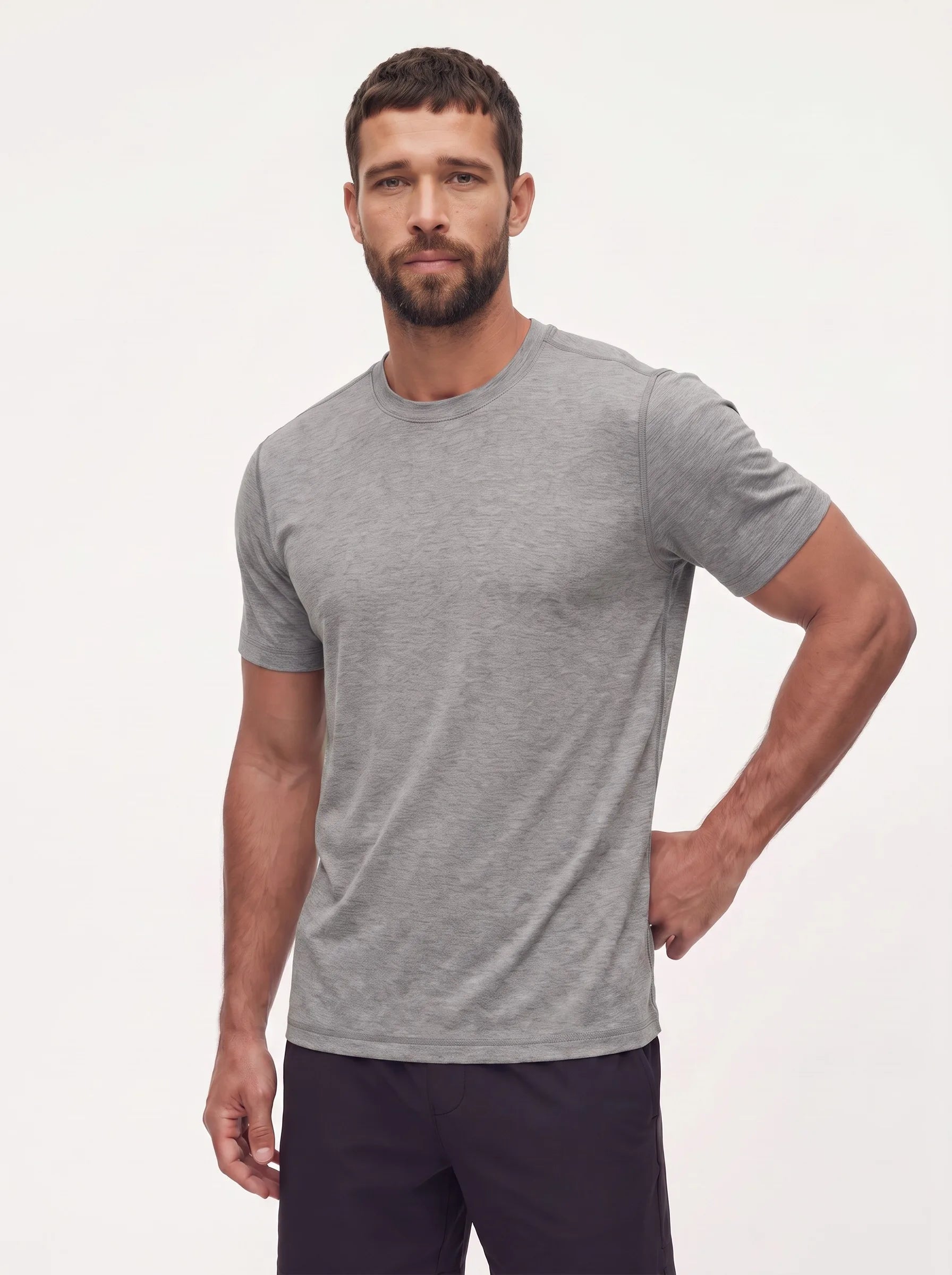 Camiseta Active de cuello redondo FlowBlend™