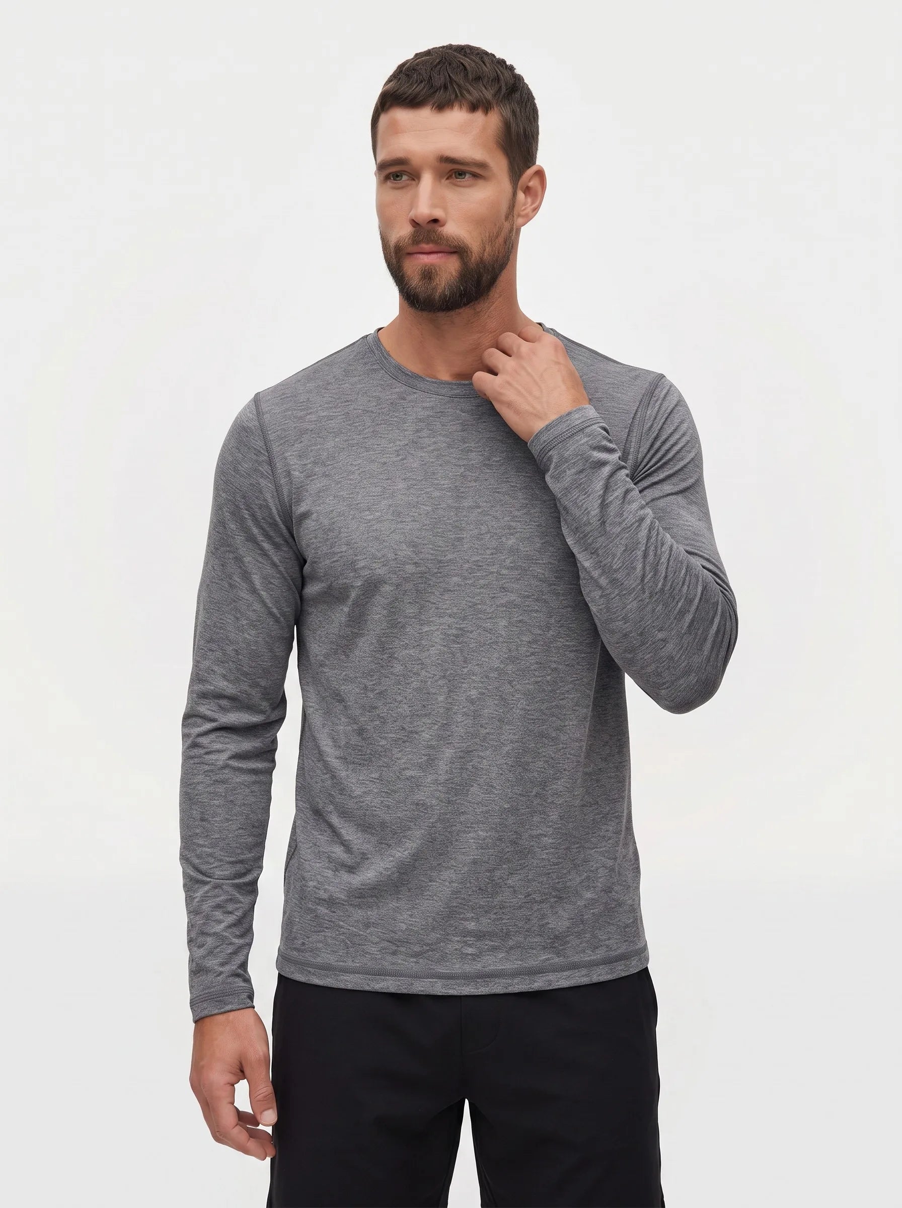 FlowBlend™ Active Long Sleeve Crew — 6-Pack