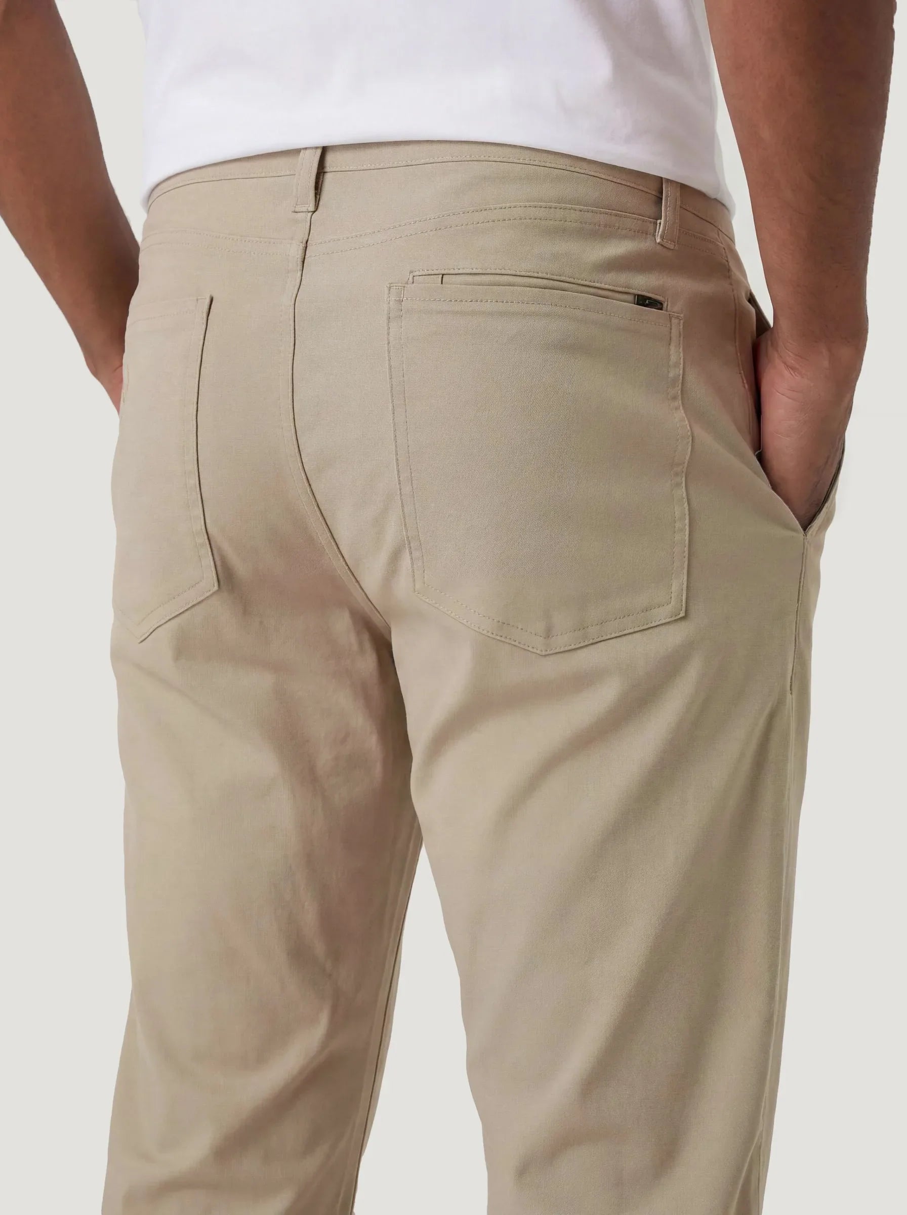Bonflex™ Super-Stretch-Chinohose – Athletische Slim-Passform — 3er-Pack