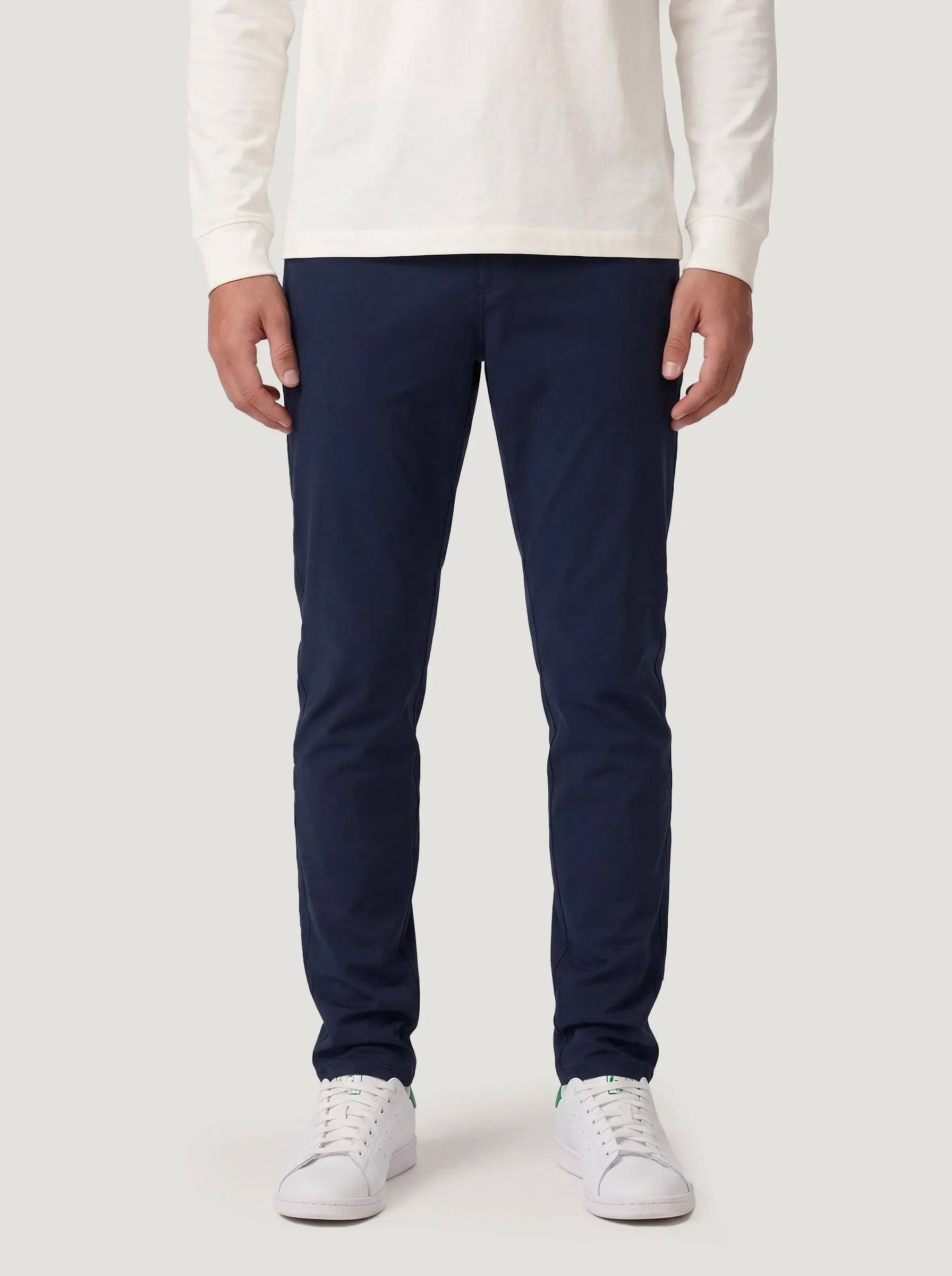 Pantalón chino súper elástico Bonflex™ – Corte slim atlético — Pack de 2