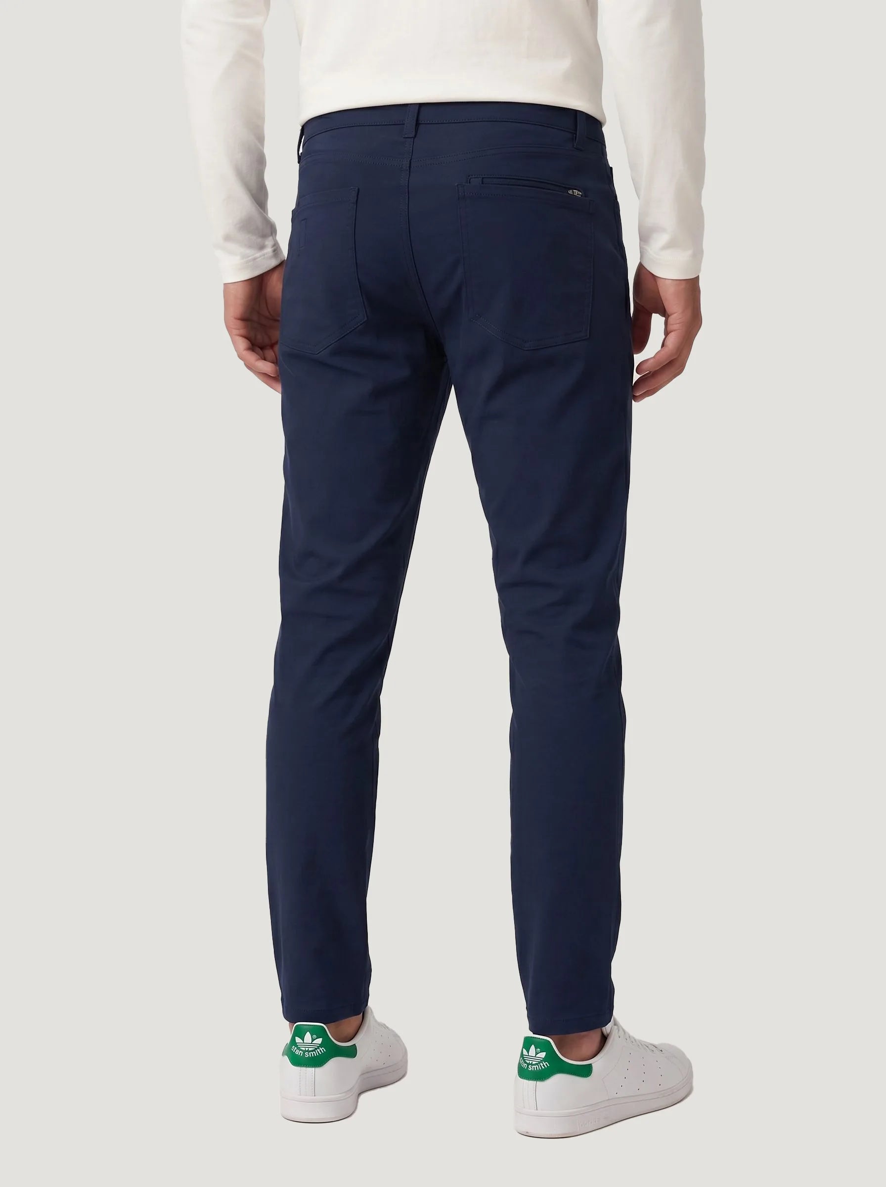 Bonflex™ Super-Stretch-Chinohose – Athletische Slim-Passform