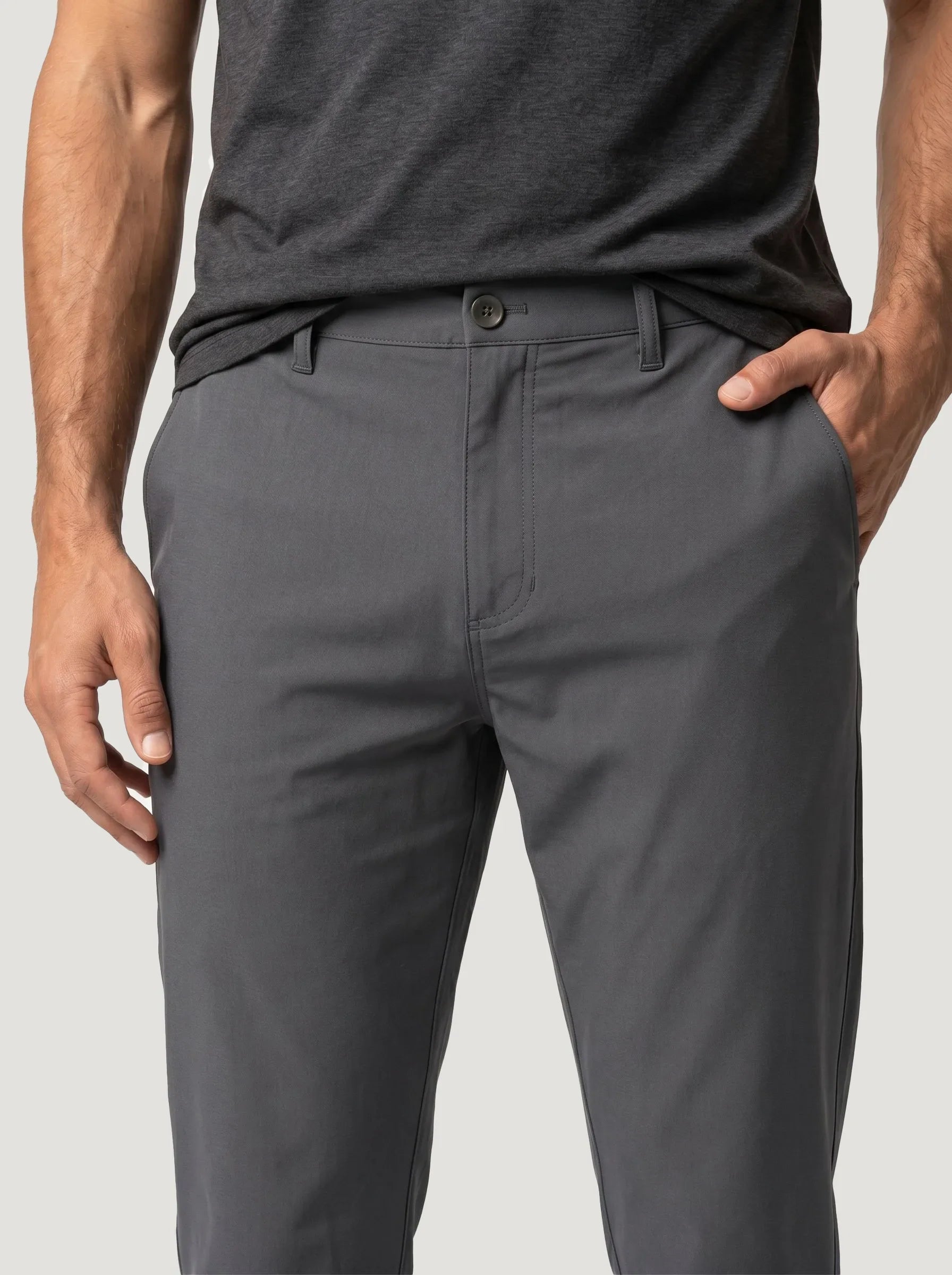 Bonflex™ Stretch Chino Trousers - Classic Fit — 3-Pack