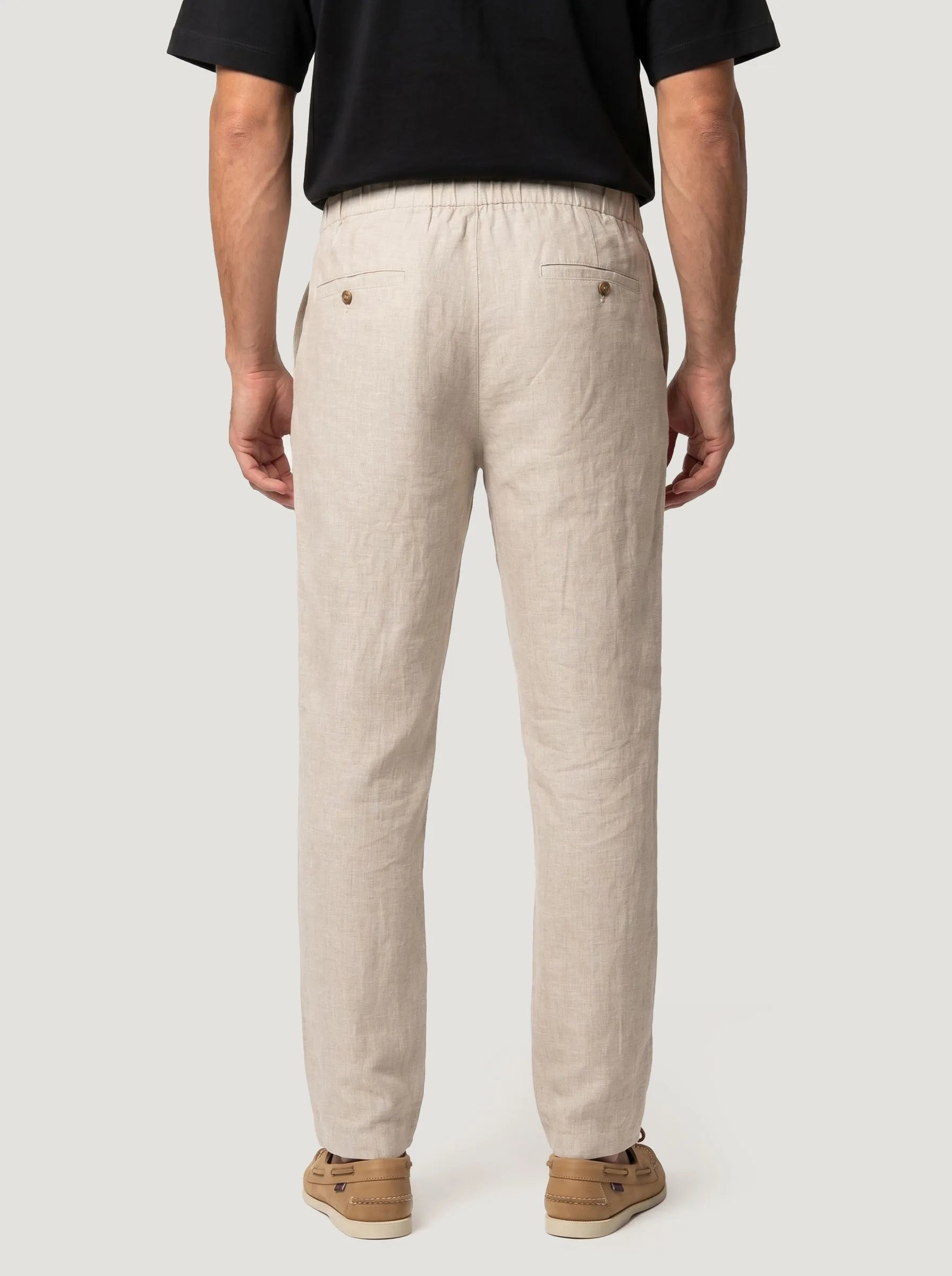 Pantalon habillé en 100 % lin européen