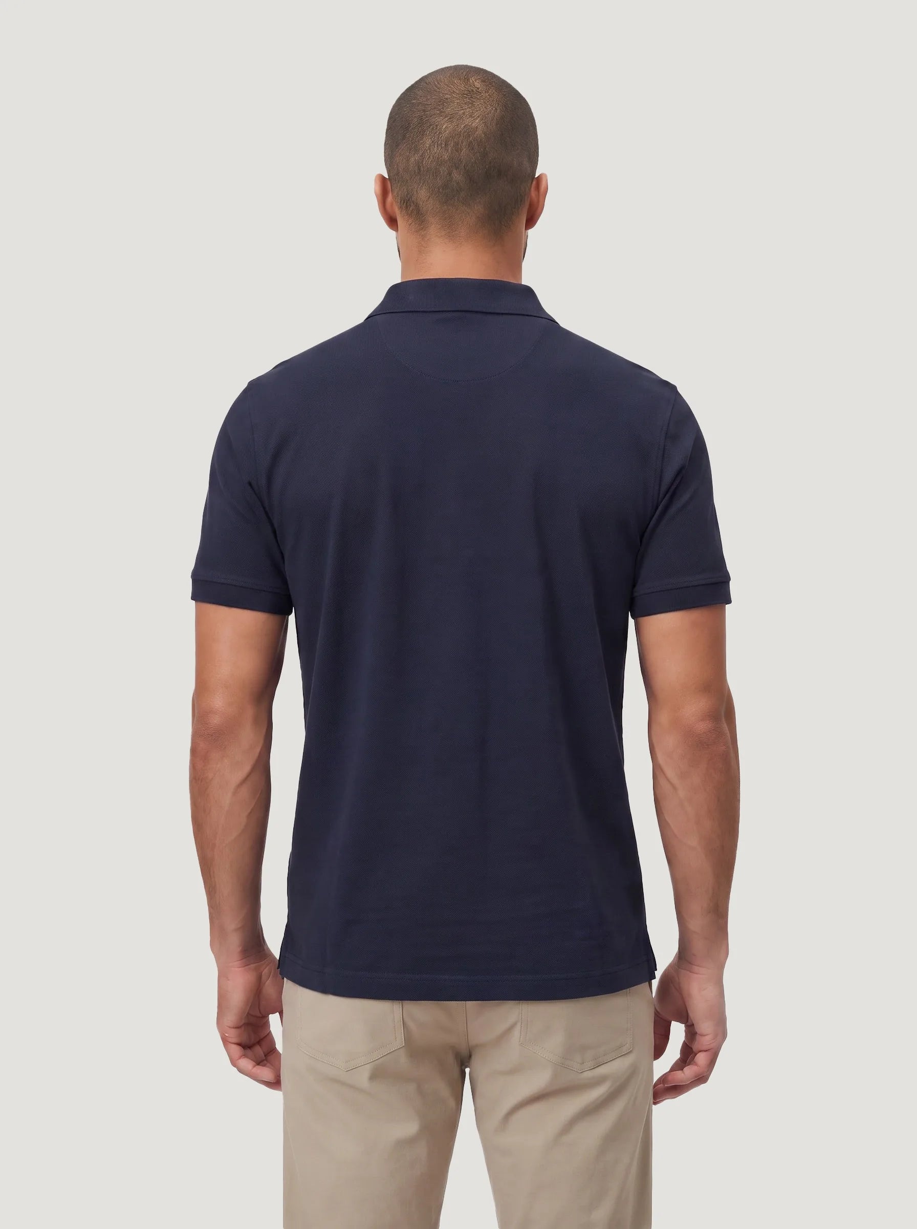 Polo de piqué de algodón orgánico