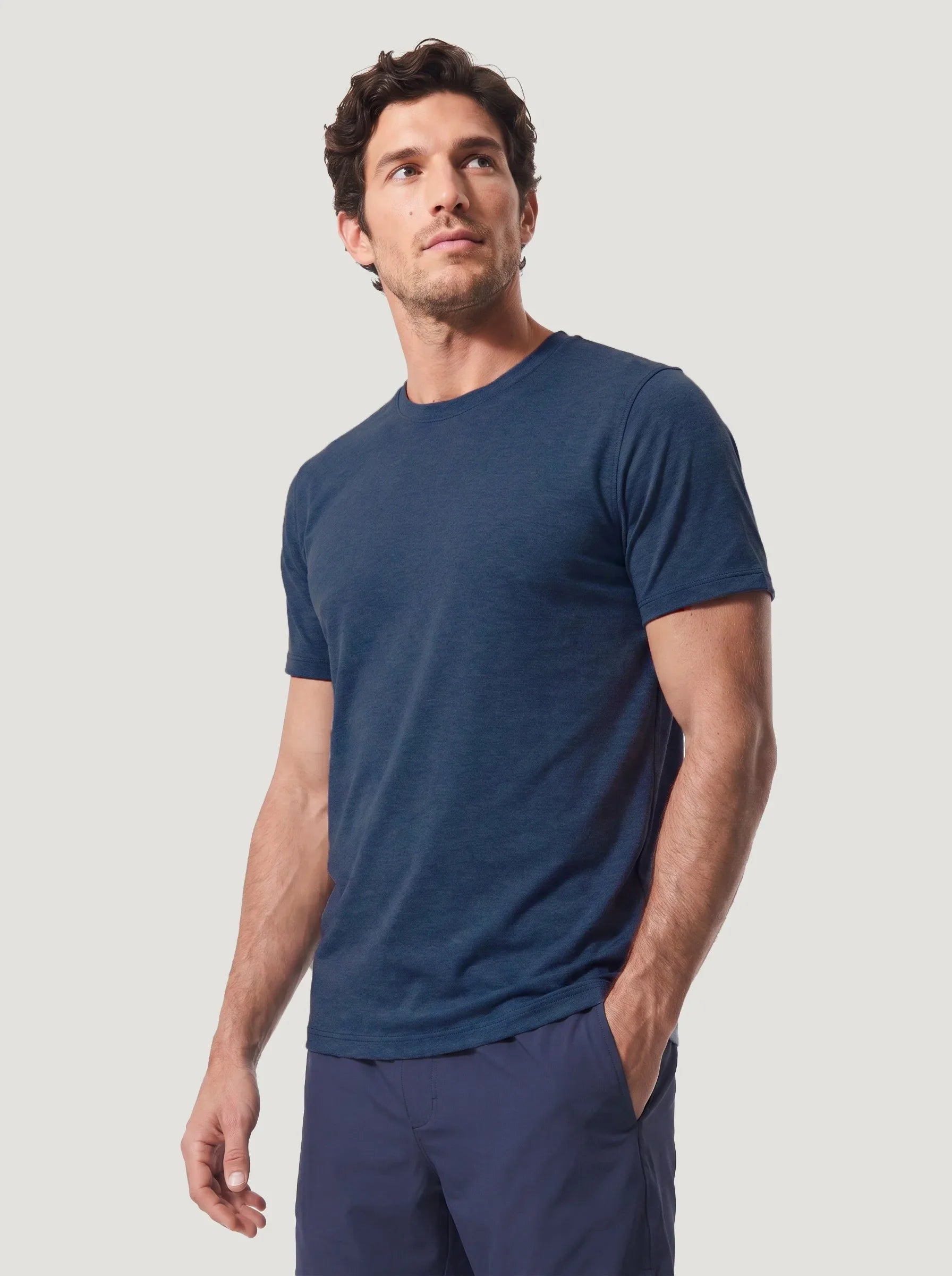 T-shirt girocollo FlowBlend™ Active — Confezione da 3