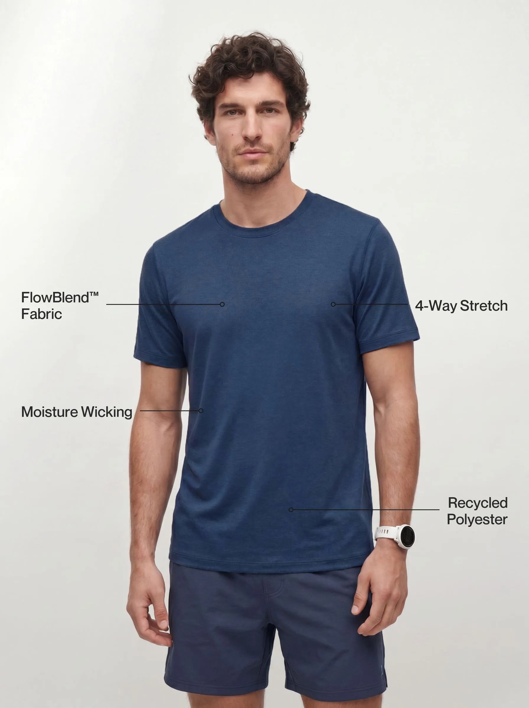 FlowBlend™ Active Crew Tee