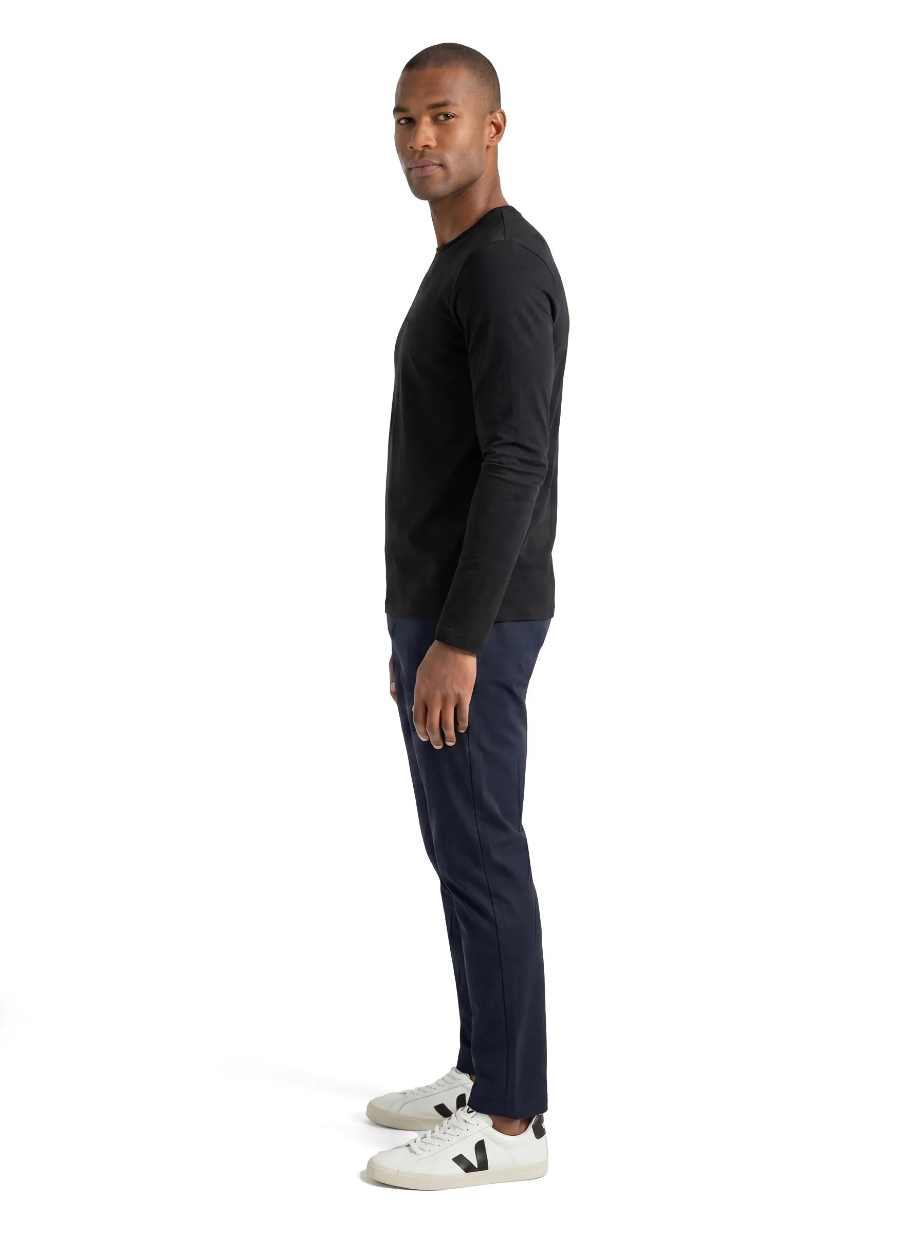 100% Organic Cotton Classic Long Sleeve Crew