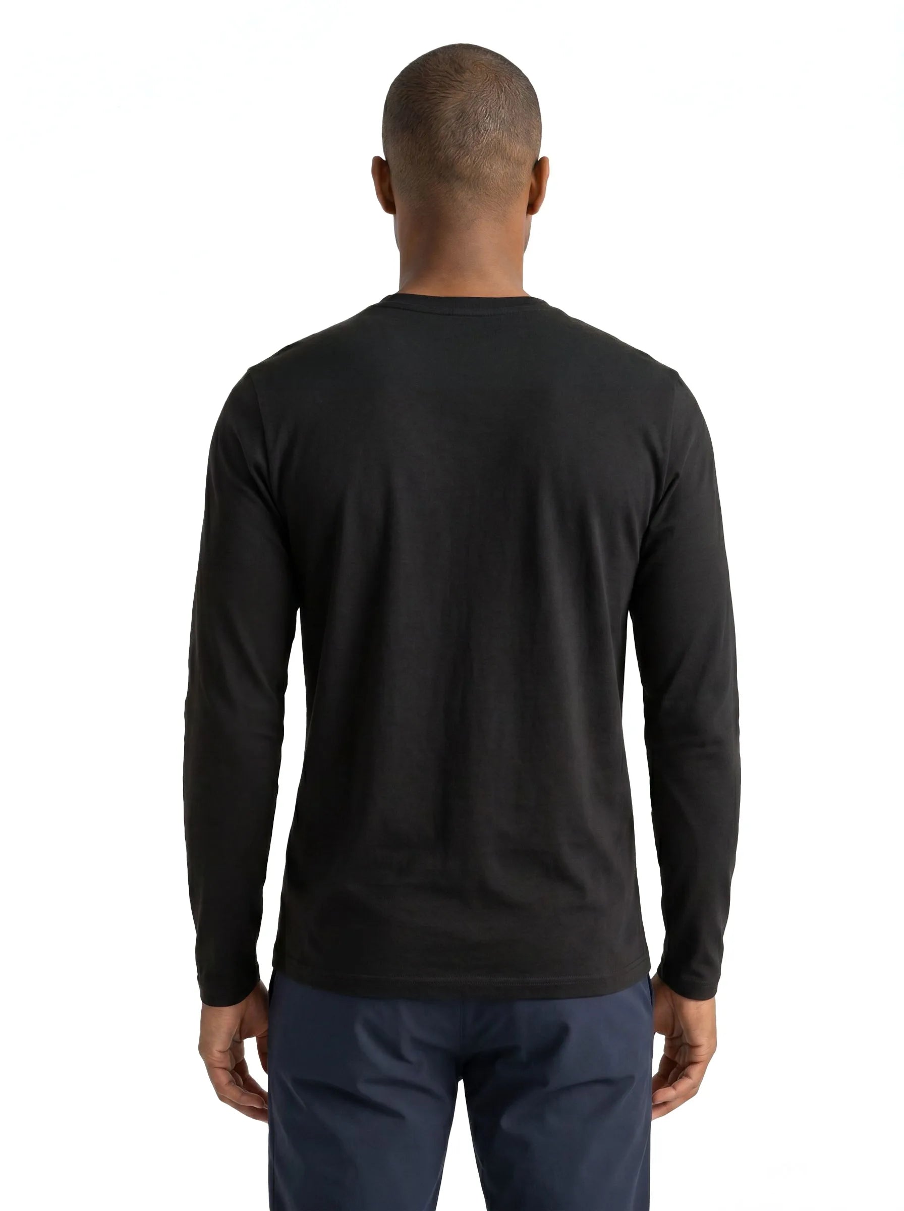 100% Organic Cotton Classic Long Sleeve Crew
