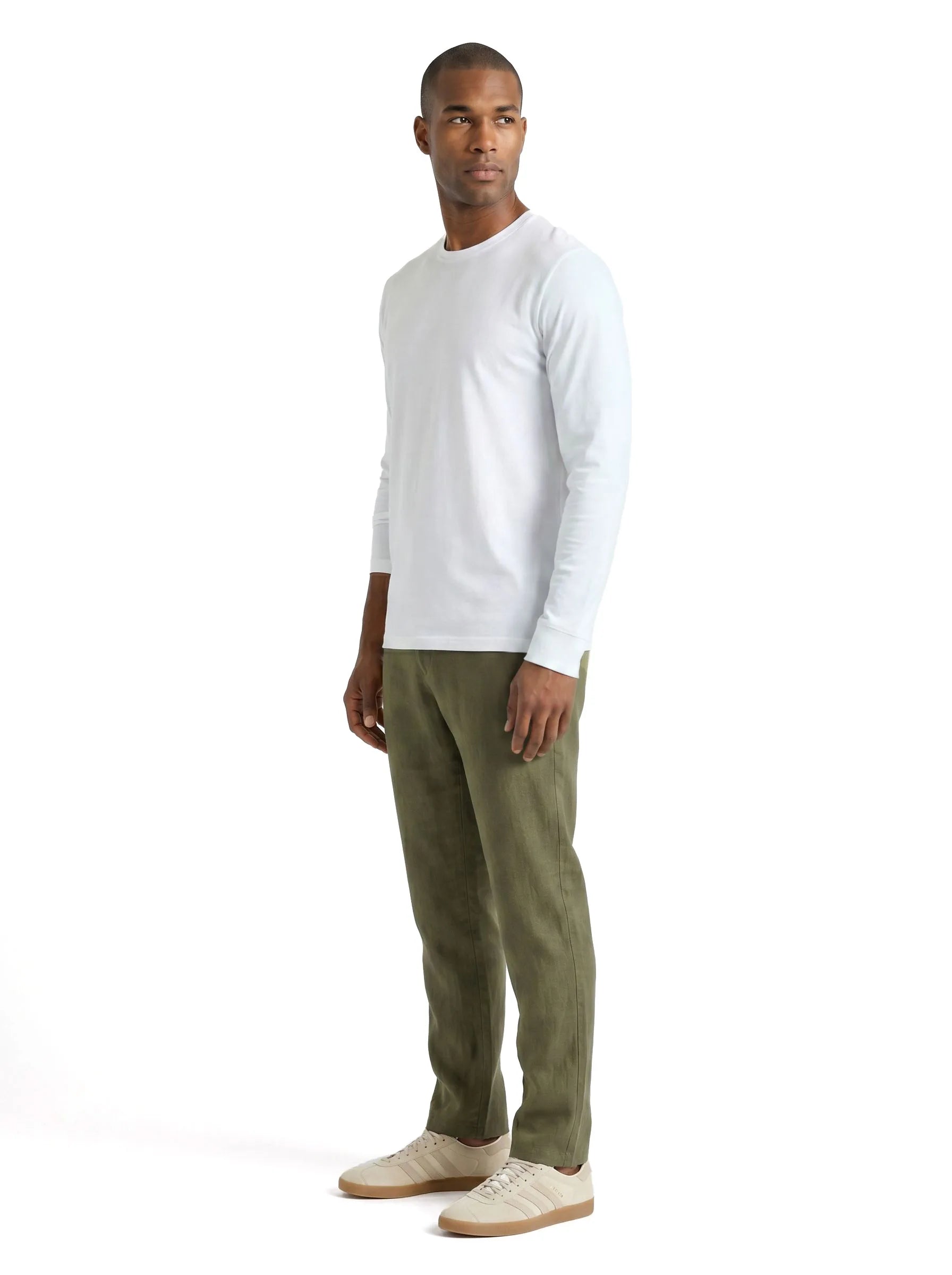 100% Organic Cotton Classic Long Sleeve Crew