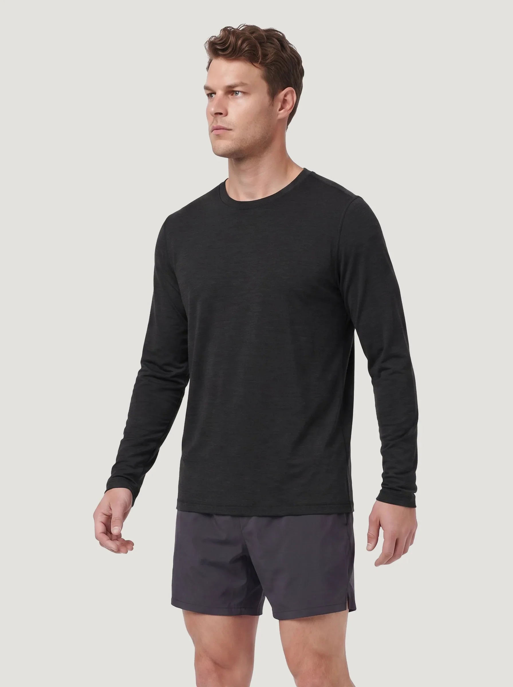 FlowBlend™ Active Long Sleeve Crew — 3-Pack