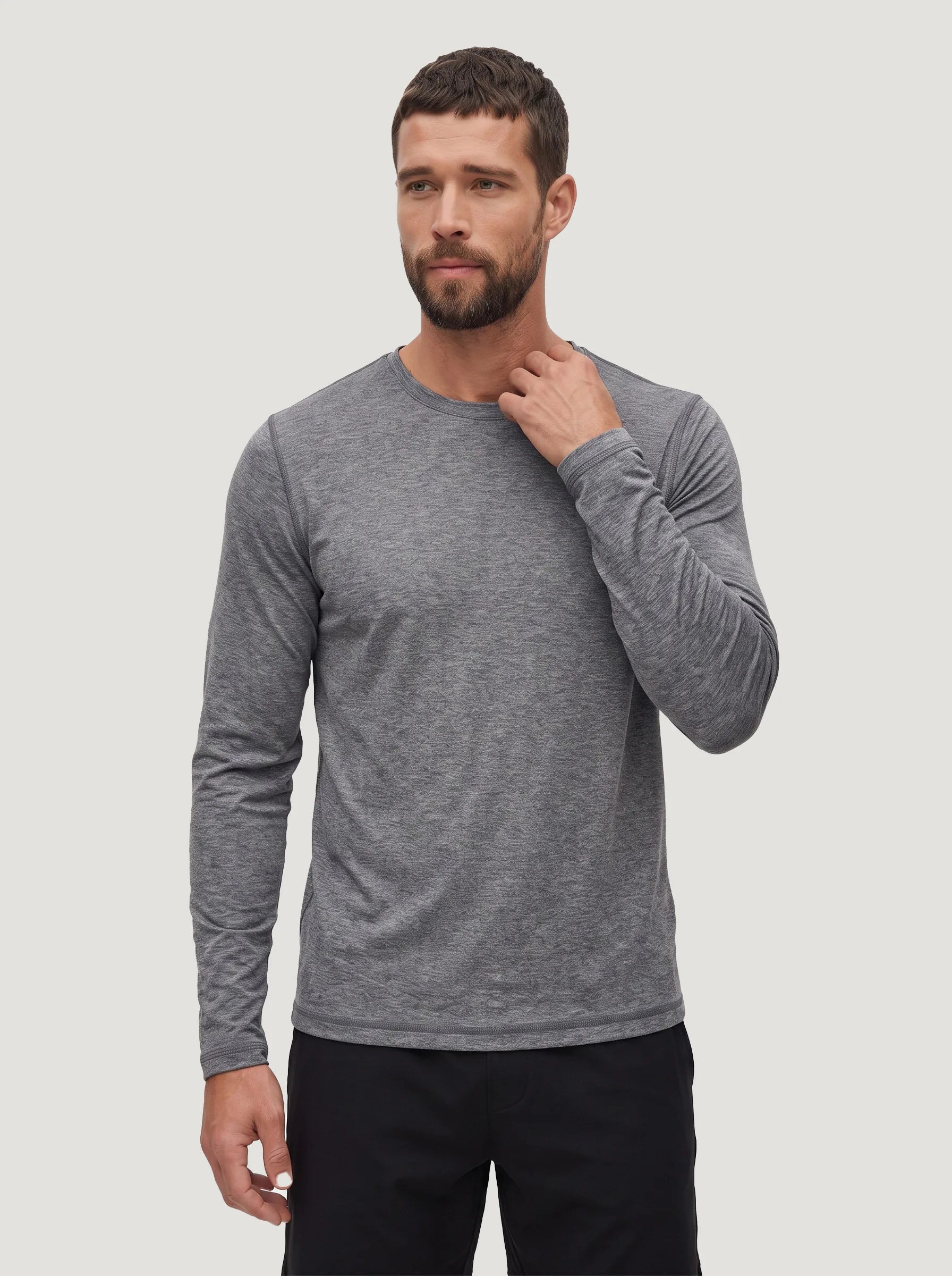 FlowBlend™ Active Long Sleeve Crew — 6-Pack