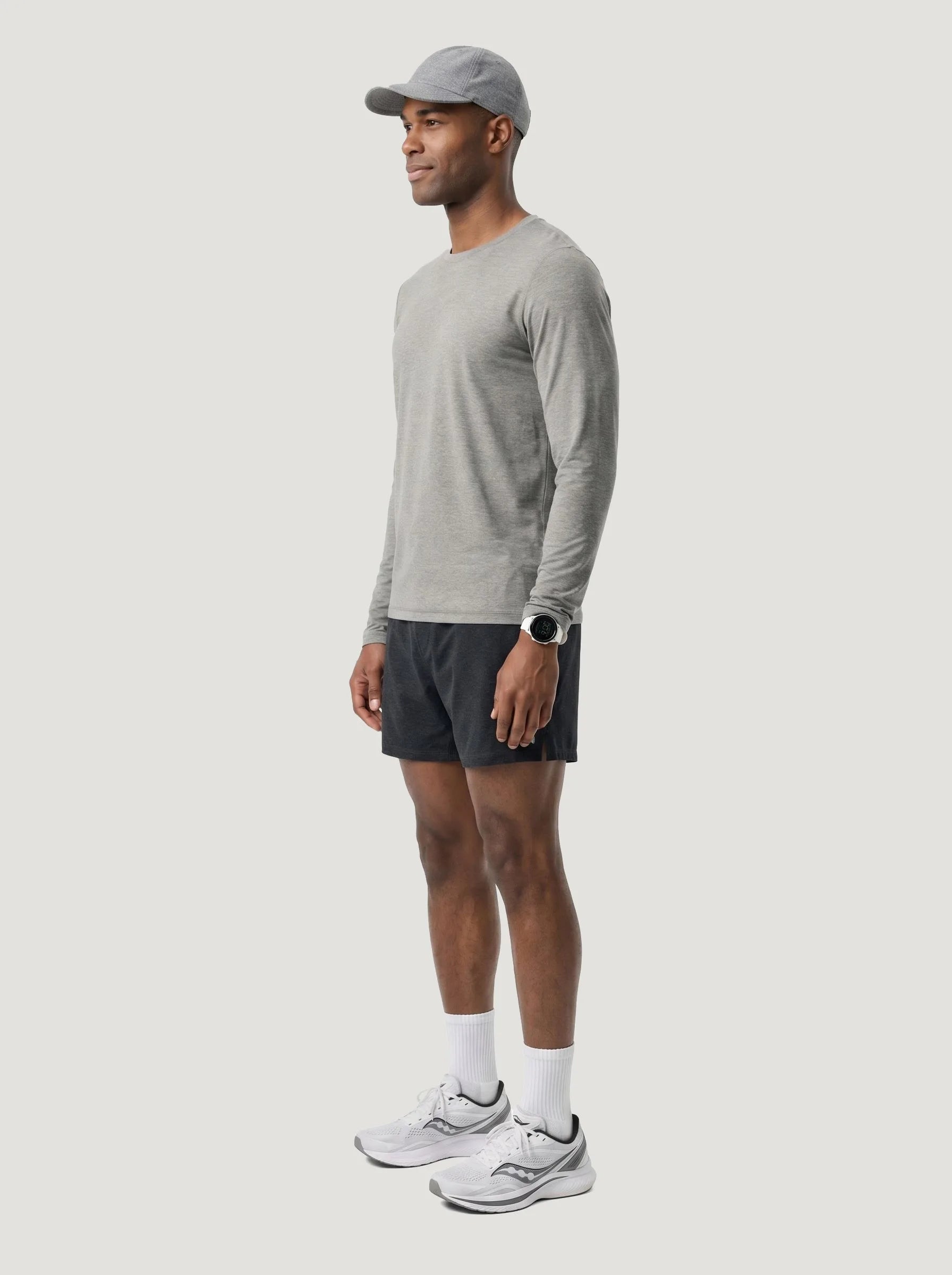 Camiseta de manga larga y cuello redondo AirPace™ Performance