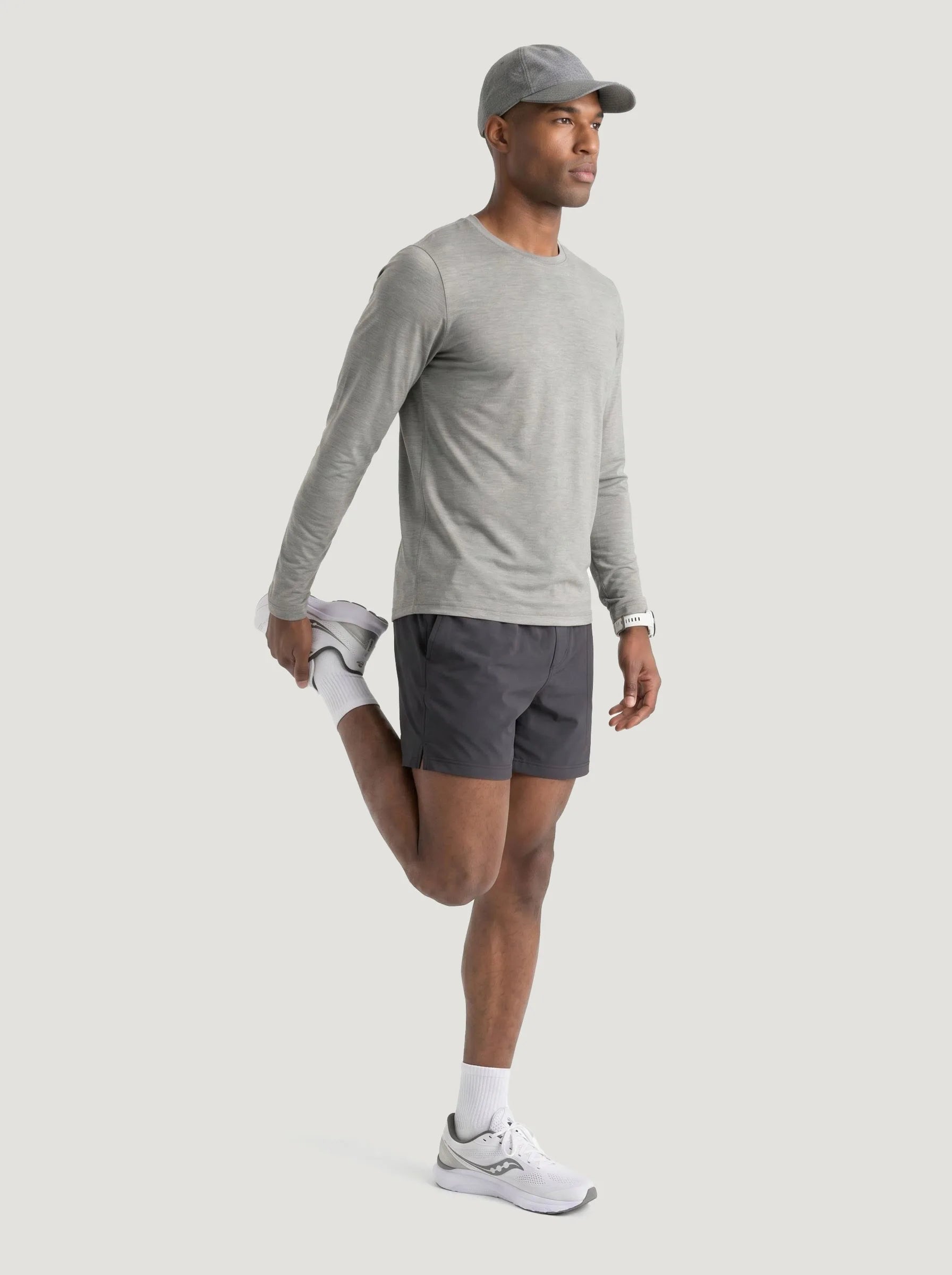Camiseta de manga larga y cuello redondo AirPace™ Performance
