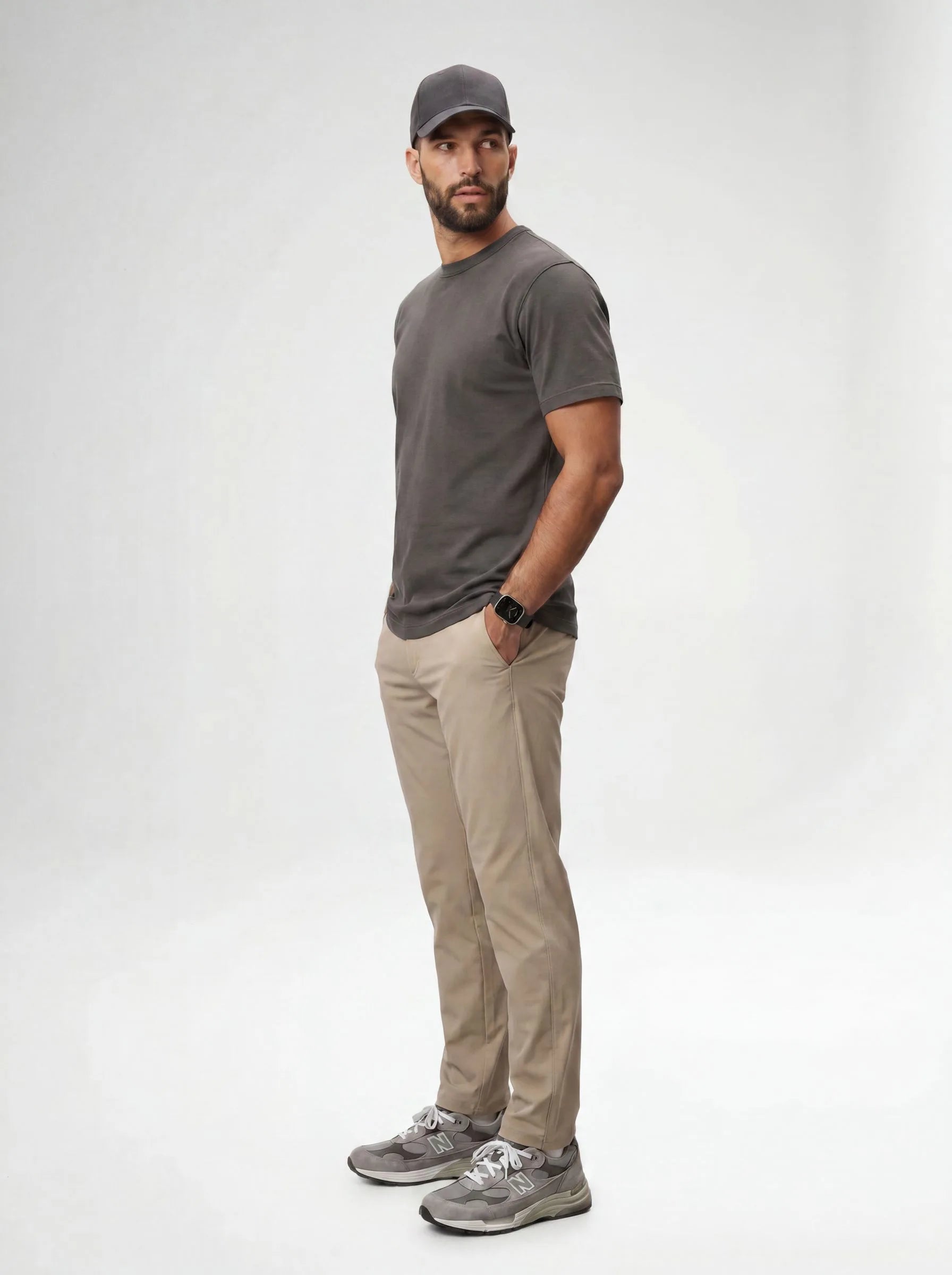 Pantaloni chino Bonflex™ Super Stretch – Athletic Slim