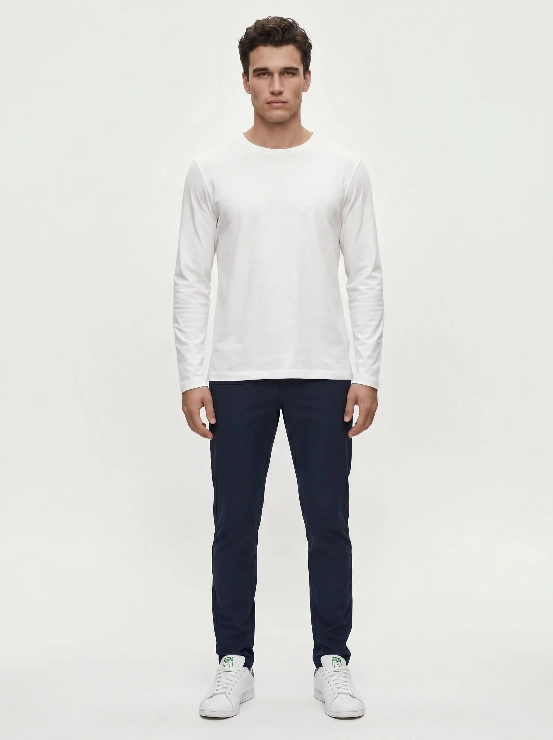 Pantaloni chino Bonflex™ Super Stretch – Athletic Slim — 2-Pack