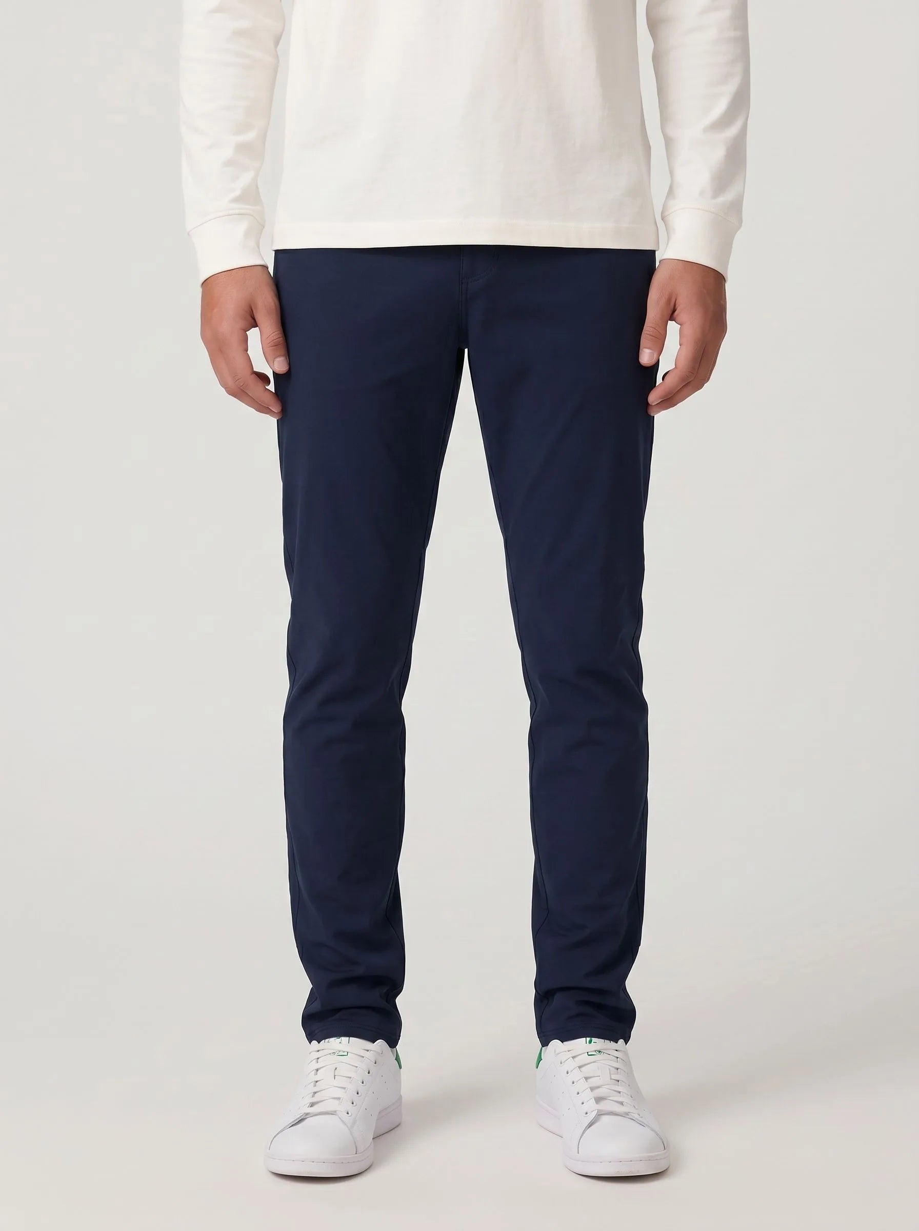 Pantaloni chino Bonflex™ Super Stretch – Athletic Slim — 2-Pack