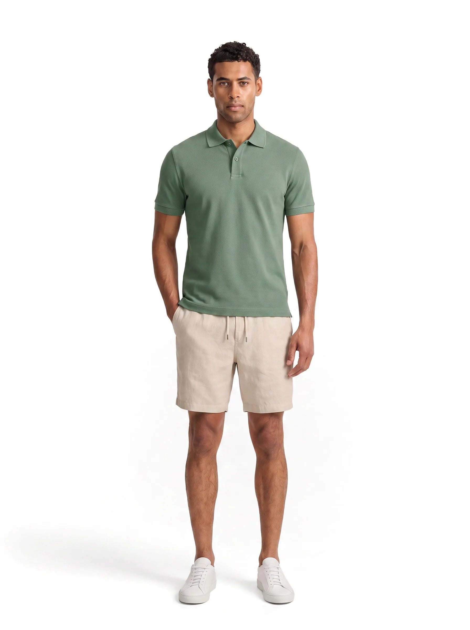 Organic Cotton Piqué Polo Shirt