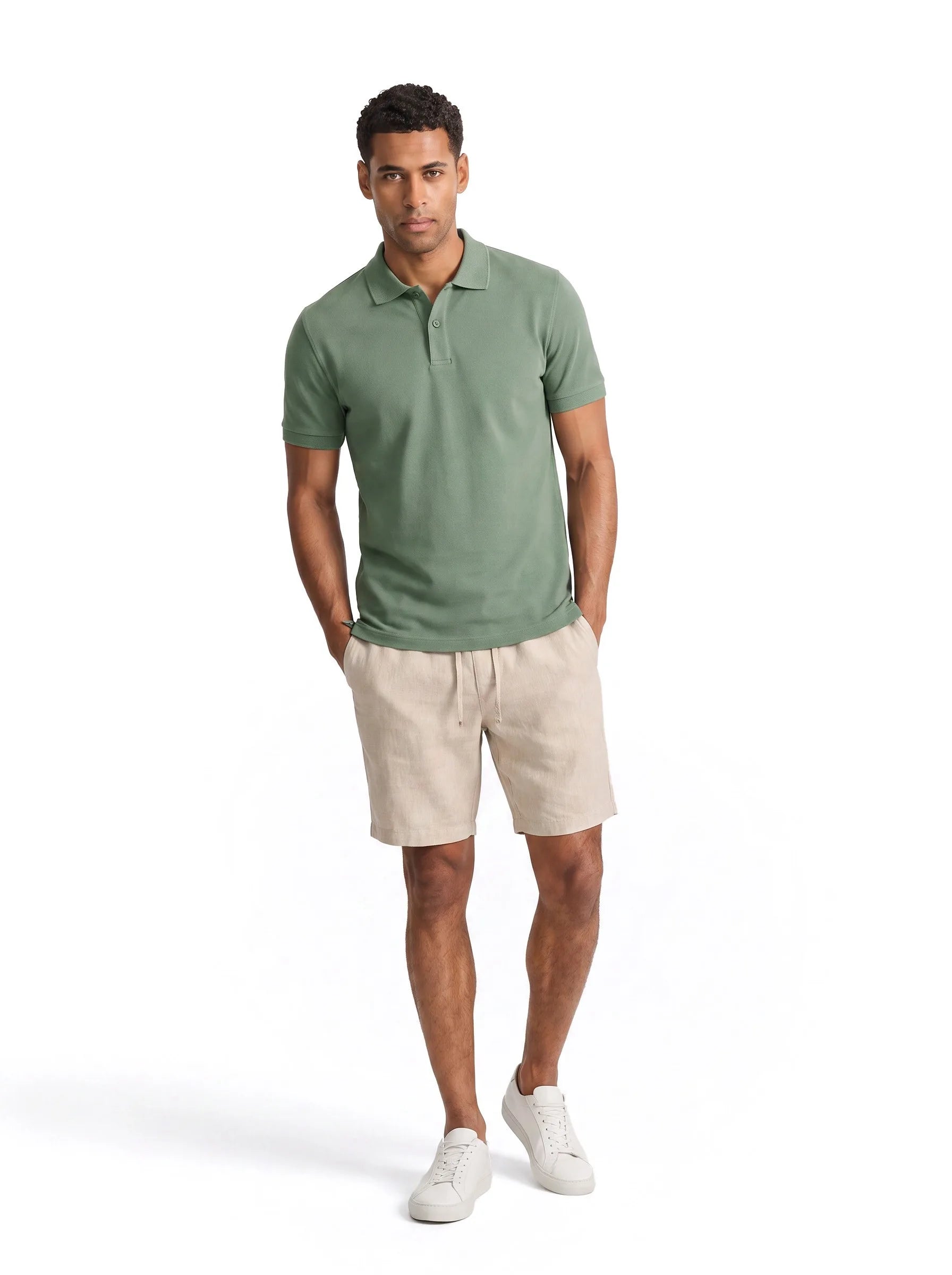 Organic Cotton Piqué Polo Shirt