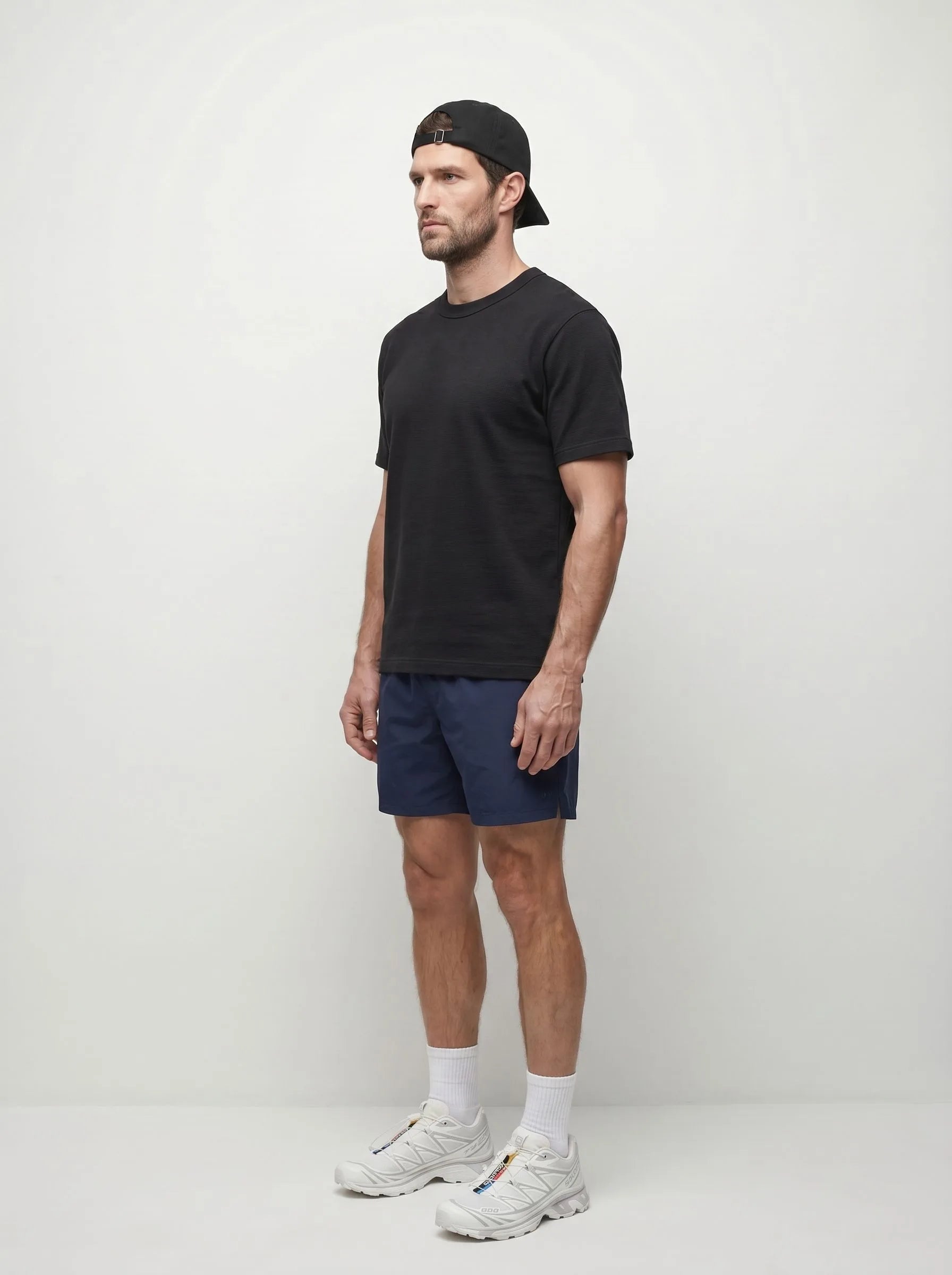 T-shirt girocollo pesante 100% cotone biologico