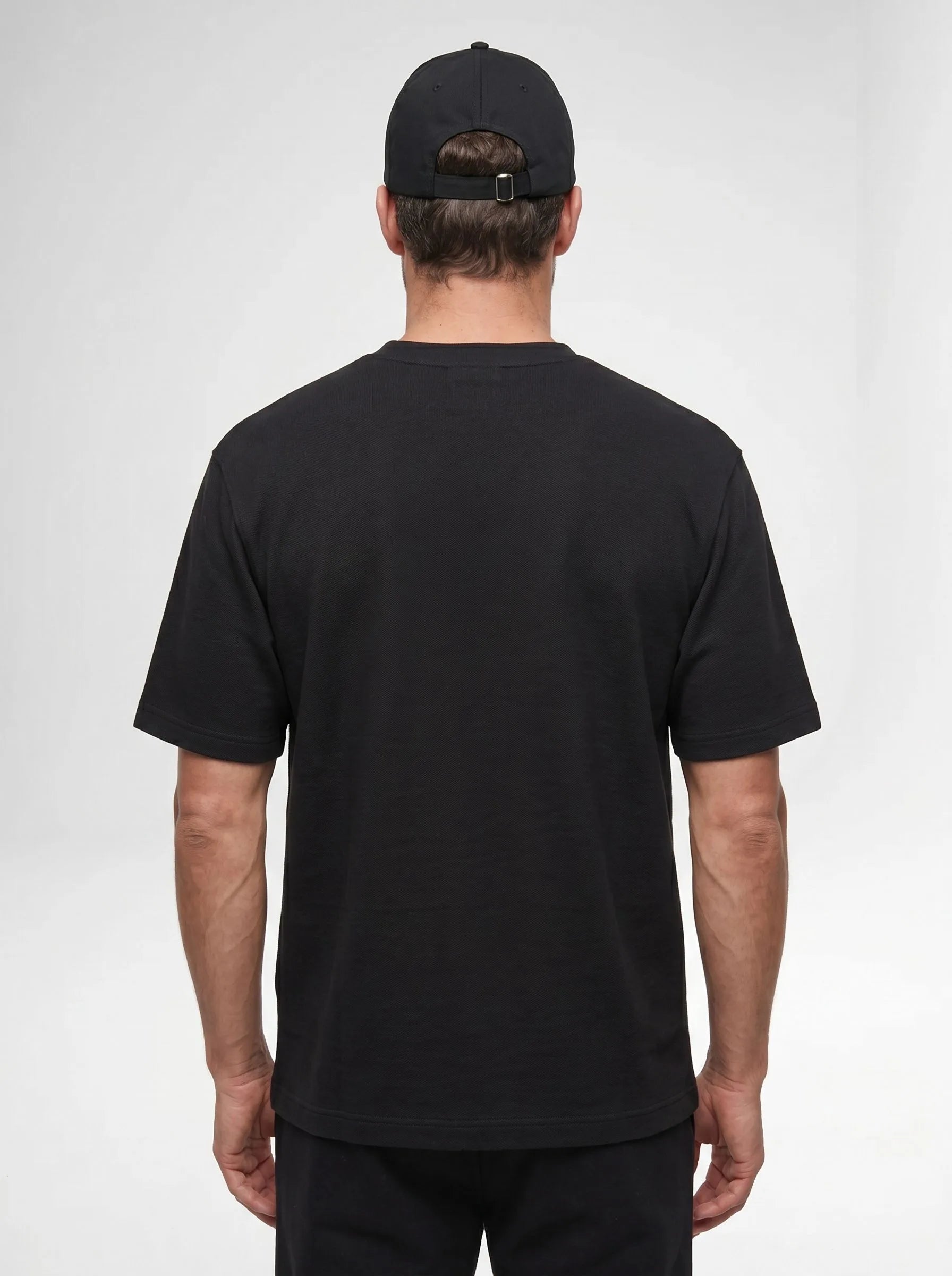 T-shirt girocollo pesante 100% cotone biologico