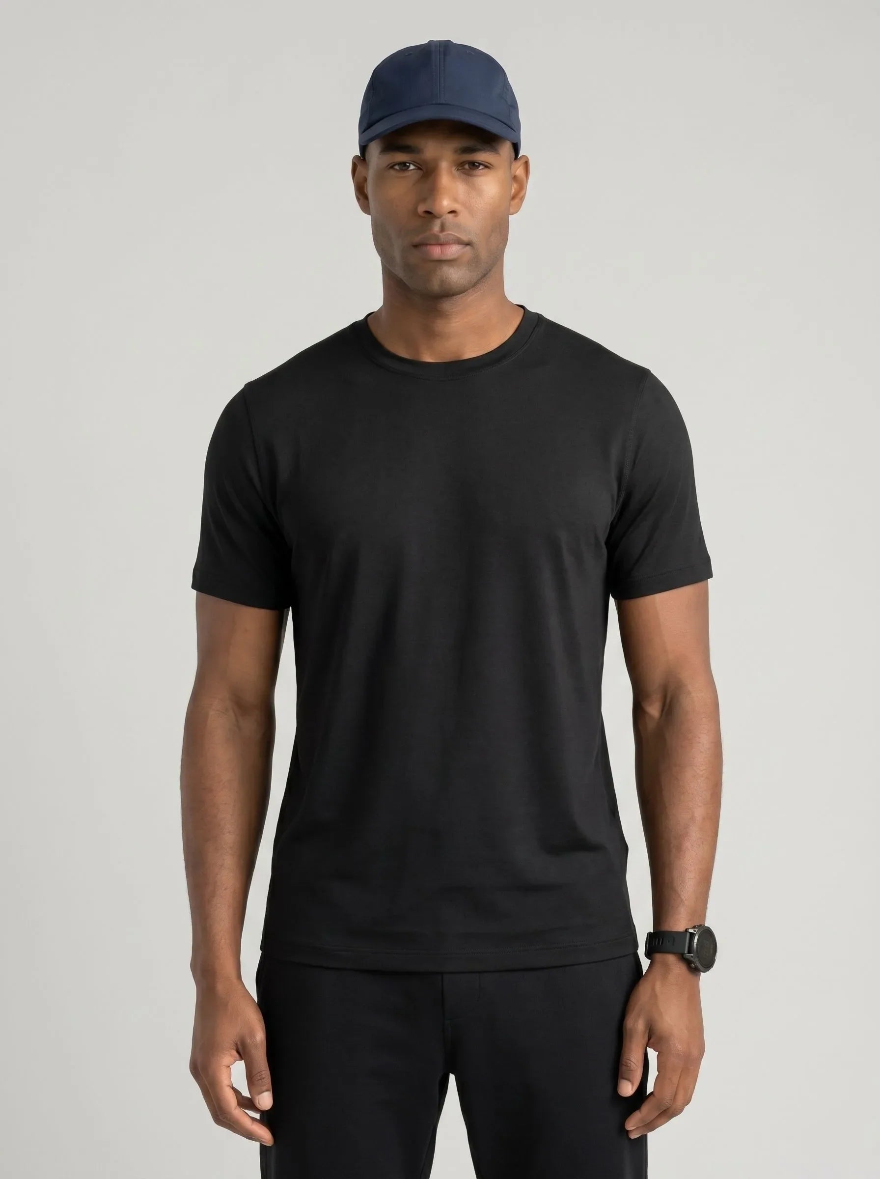 Camiseta de cuello redondo Active FlowBlend™ — Pack de 3