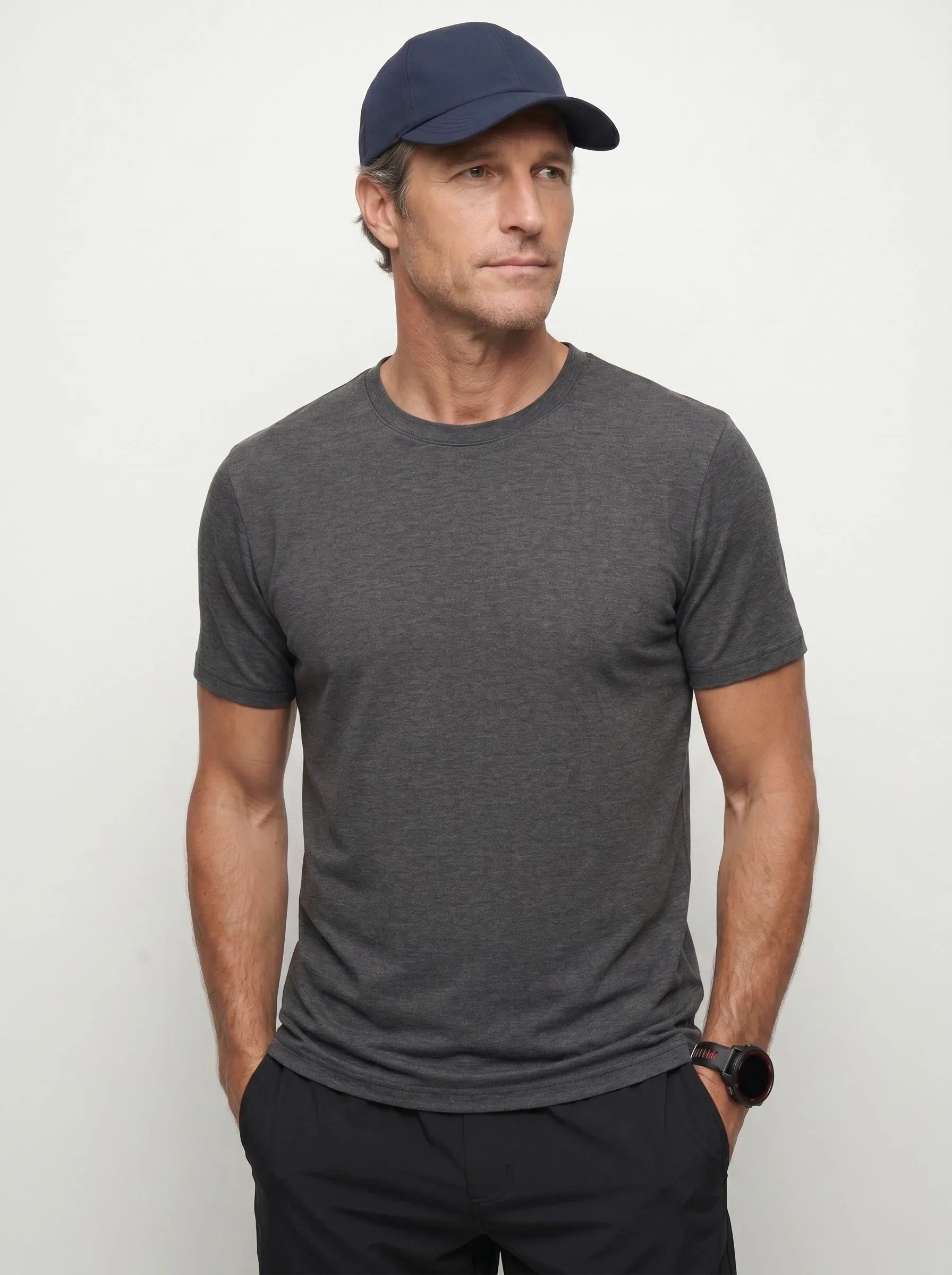 Camiseta cuello redondo AirPace™ Performance — pack de 6