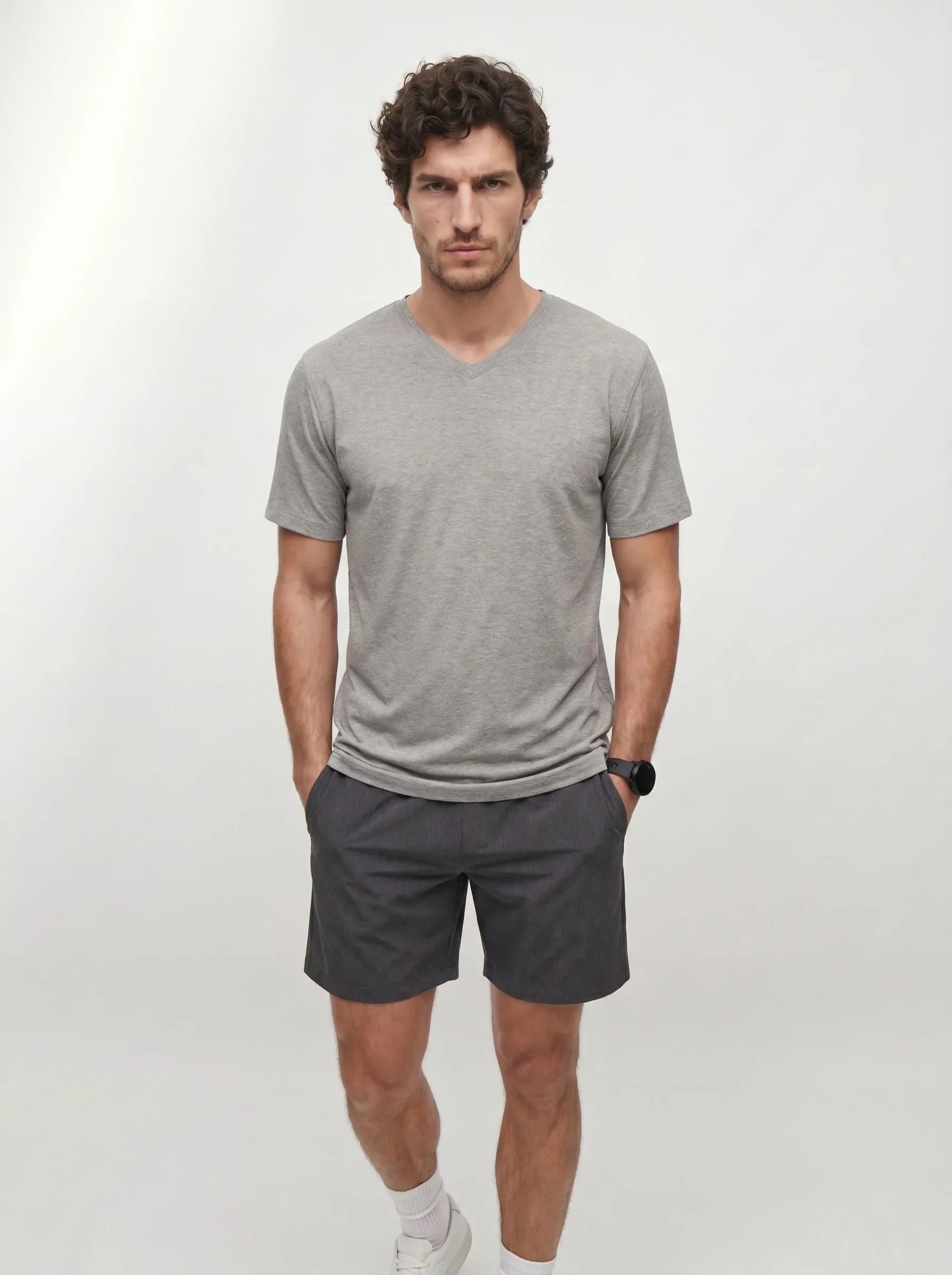 T-shirt con scollo a V AirPace™ Performance — 3-Pack