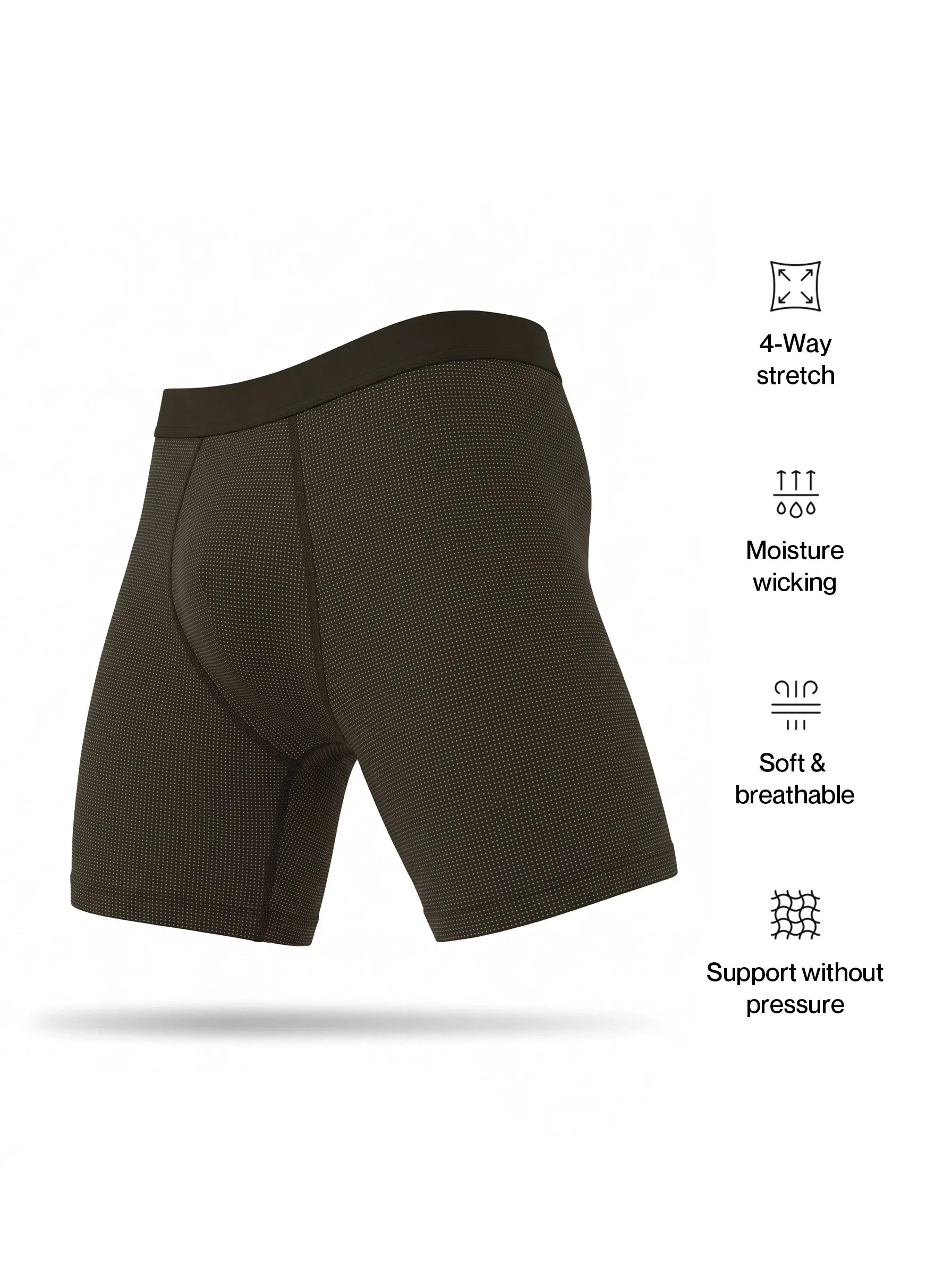 Performance-Boxershorts 6"